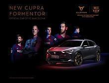 CUPRA Formentor ist das erste Modell überhaupt, das als offizielles Fahrzeug des Fussballclubs ausgewählt wurde